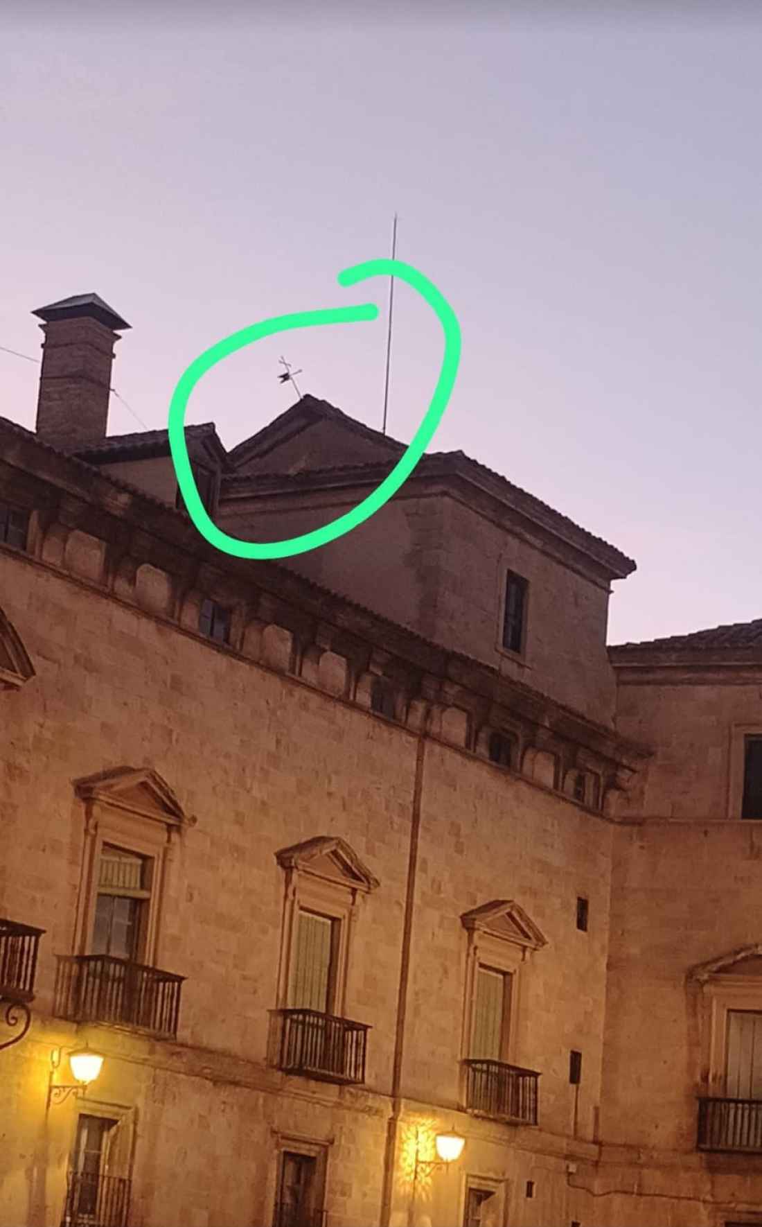 Nuevo derrumbe en el palacio de los Hurtado de Mendoza, en Almazán