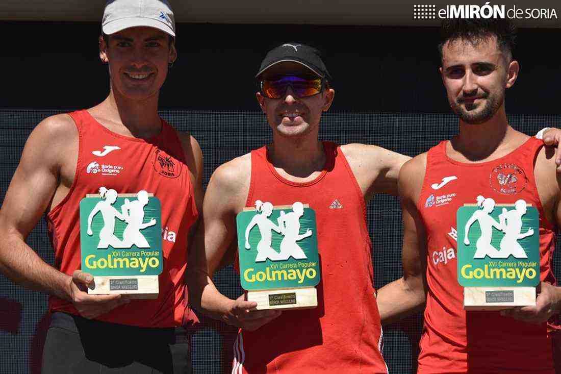 Jaime Arizmendi y Paula García, ganadores de XVI carrera popular de Golmayo