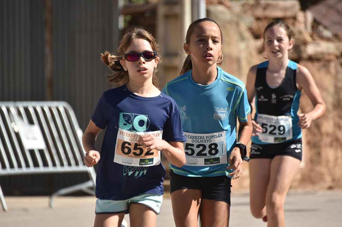 Los más pequeños, en la XVI carrera popular de Golmayo