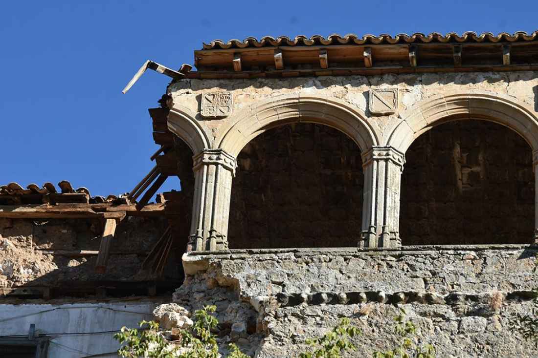 El palacio de los Hurtado de Mendoza, de Almazán, en peligro