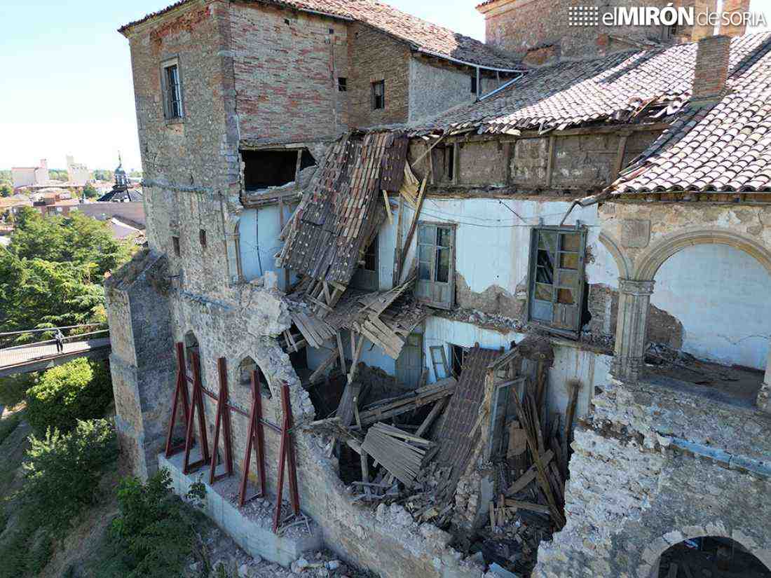 Declaradas de emergencia obras para consolidación de galería del Palacio de los Hurtado de Mendoza