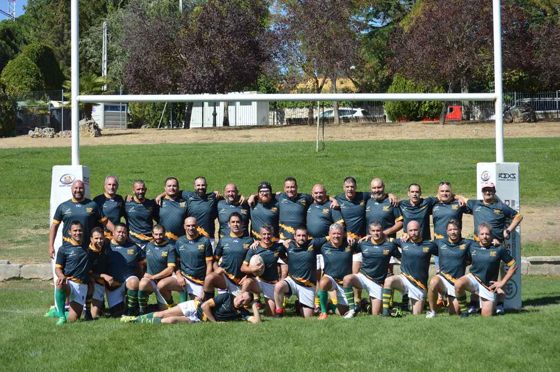 Rugby, reencuentros y buen ambiente para los Soria Saurios en Aranda  