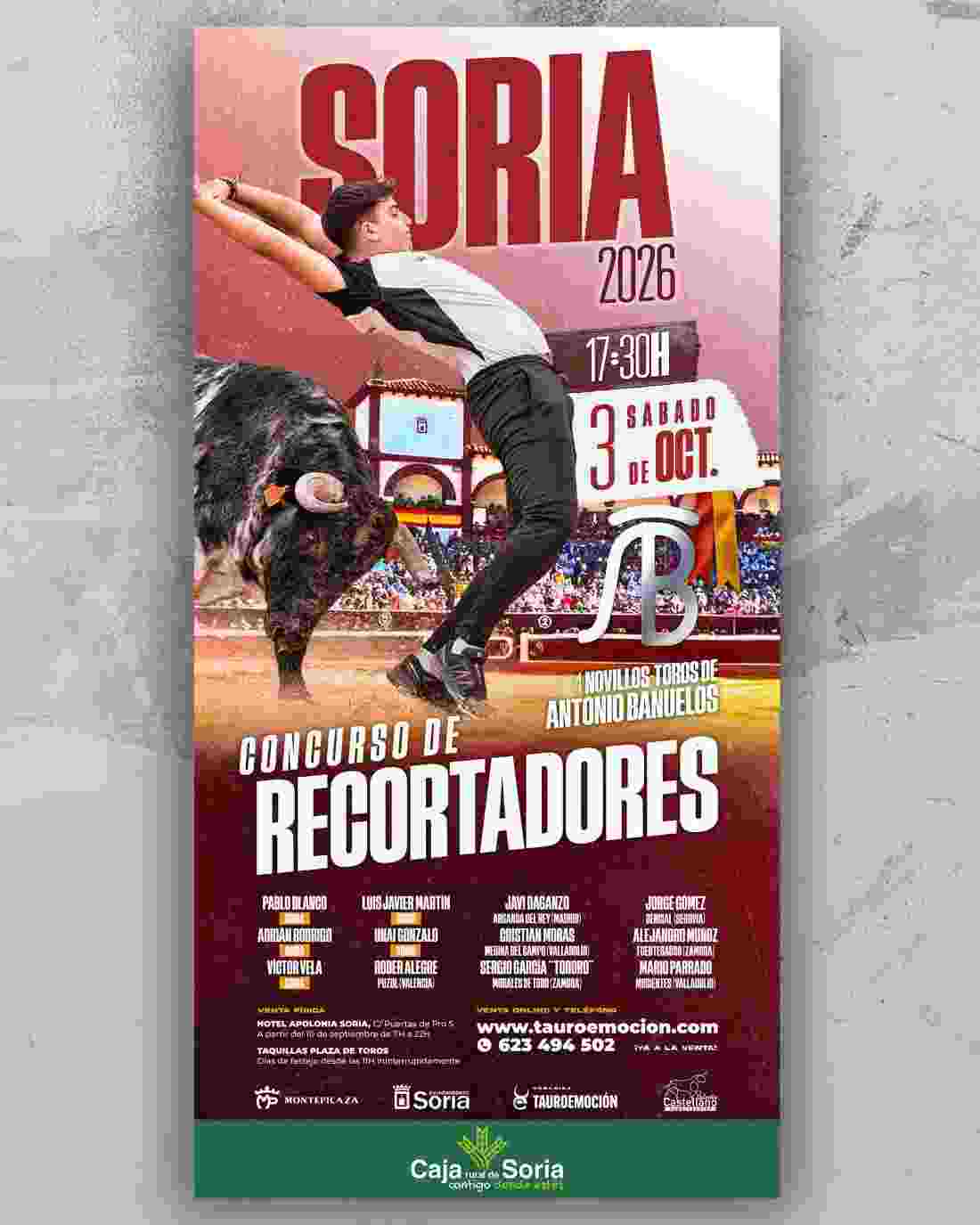 Cinco recortadores sorianos encabezan concurso de las fiestas de San Saturio