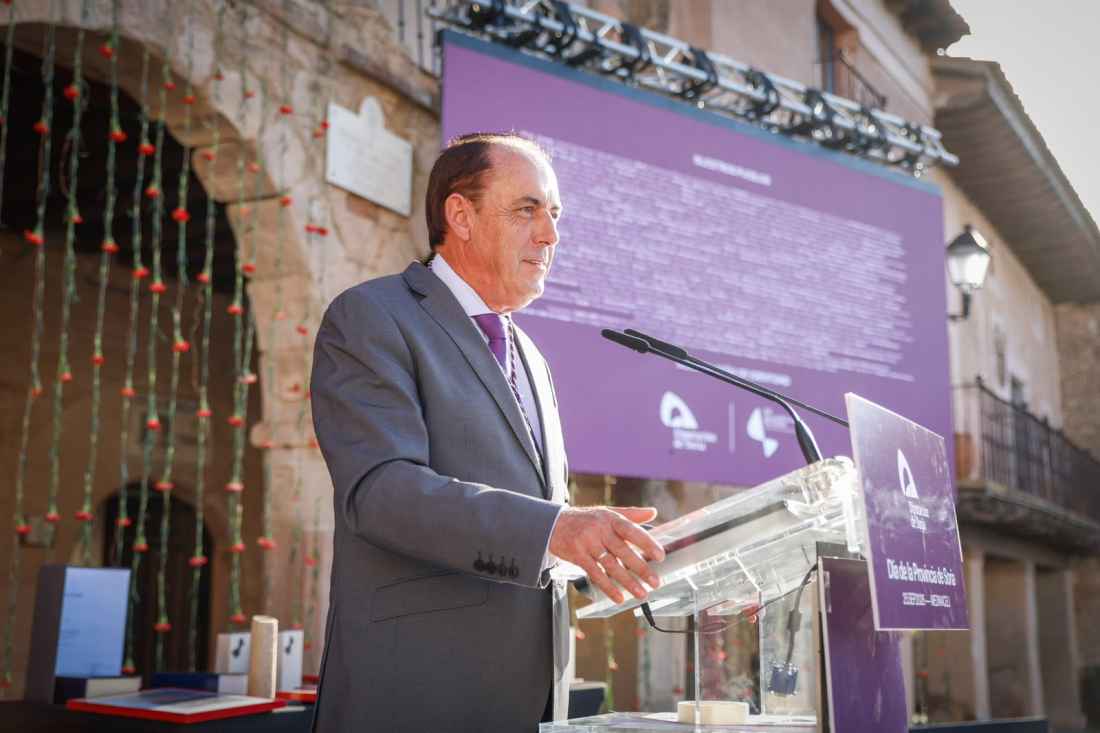Diputación celebra en Medinaceli el "Dia de la provincia" para reconocer a los que la mantienen viva