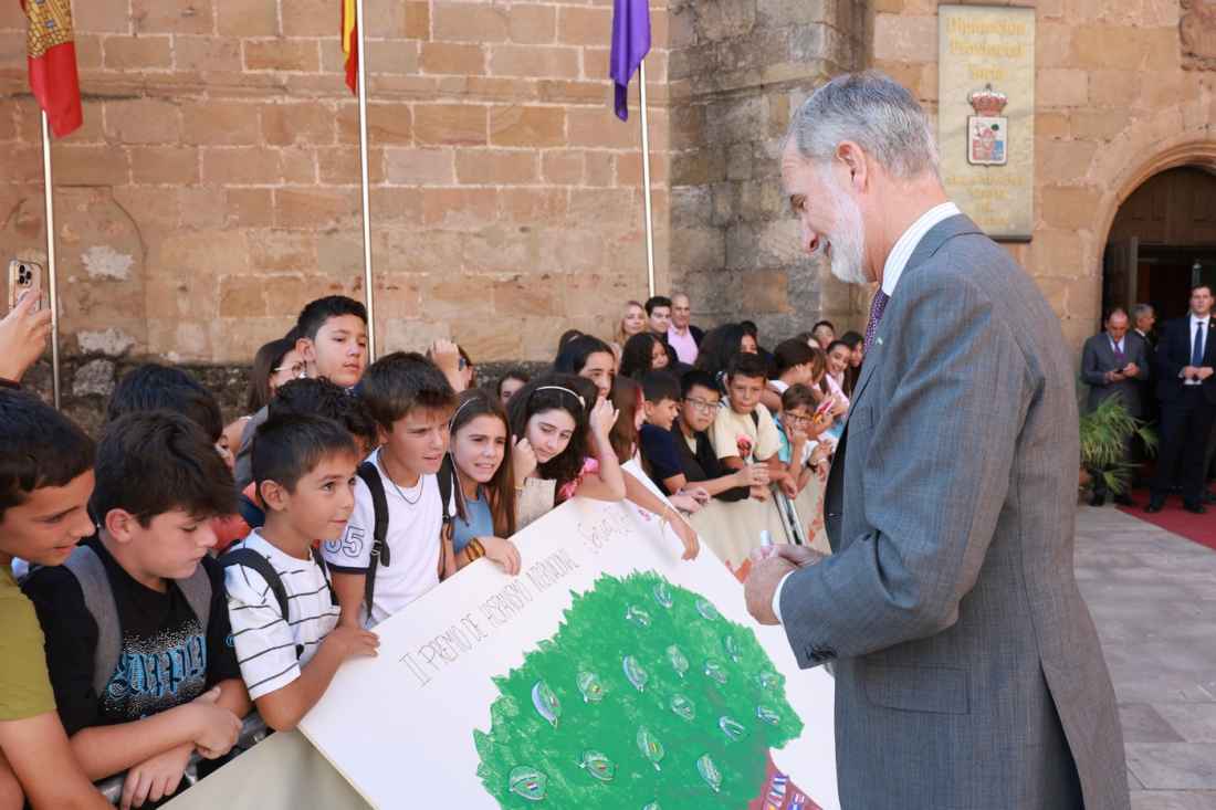 El rey Felipe VI preside entrega del “II Premio de Hispanismo Internacional Duques de Soria" 