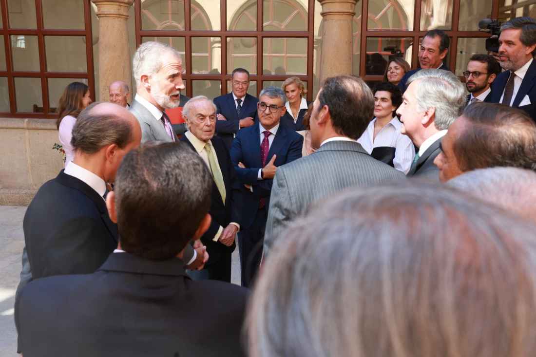 El rey Felipe VI preside entrega del “II Premio de Hispanismo Internacional Duques de Soria" 