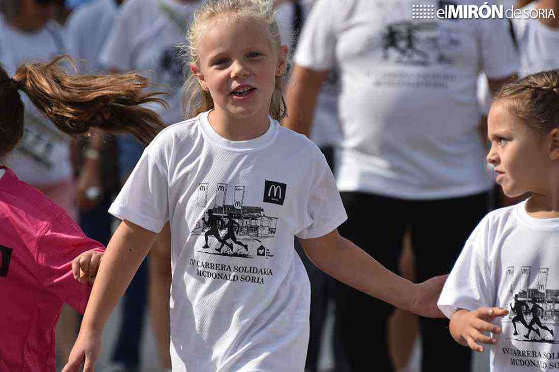 Mil personas colaboran con buena causa solidaria en IV Carrera y Marcha Mc Donald´s Soria
