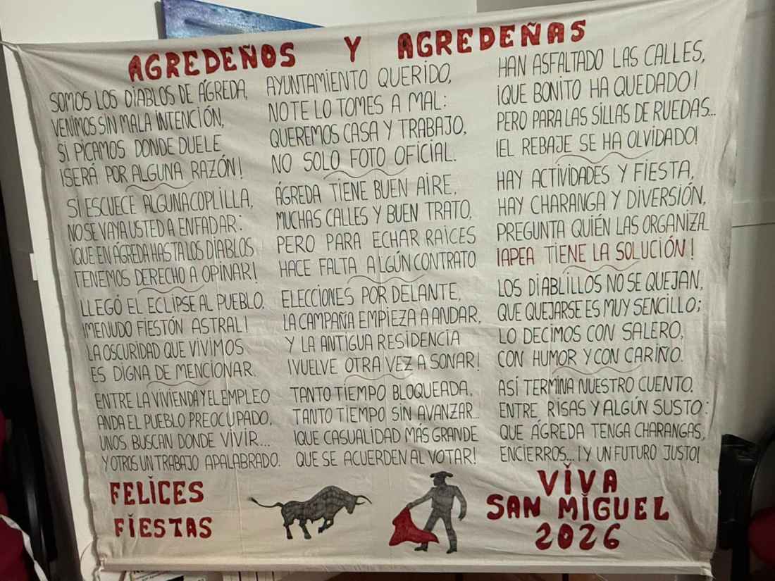 Ágreda abre fiestas de San Miguel con la Quema de Diablillos