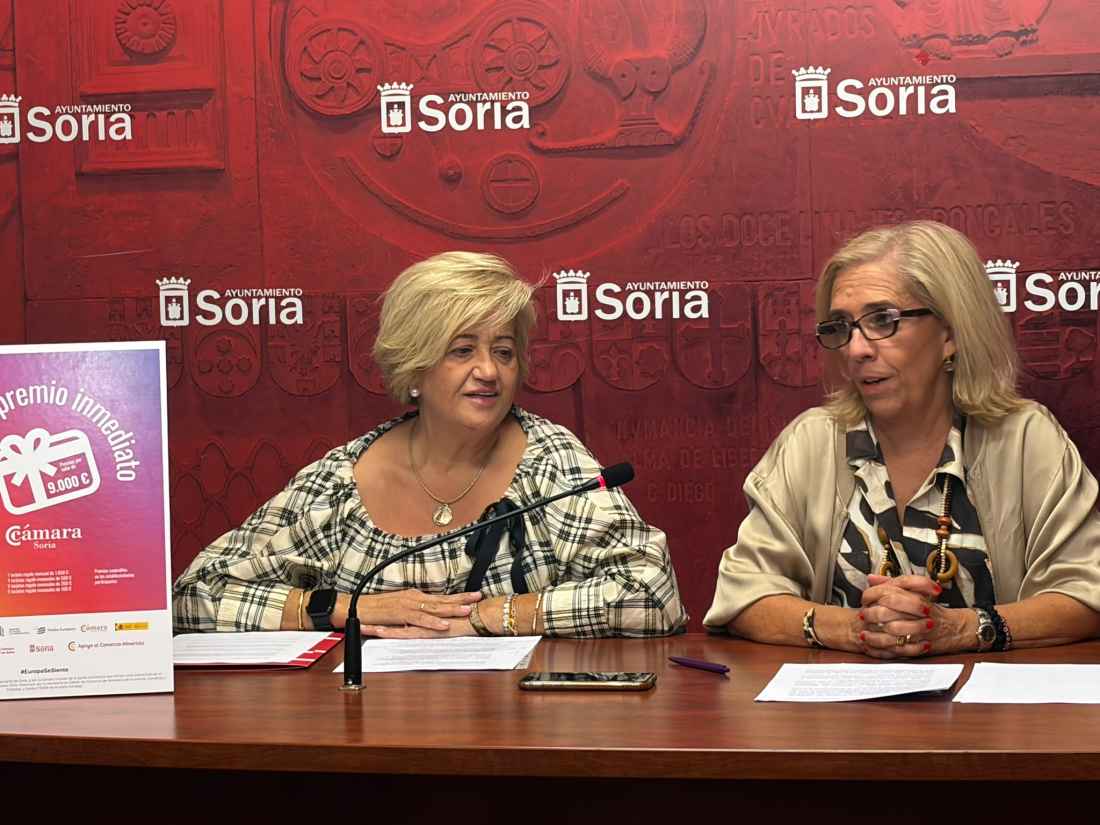 ‘"Aquí hay Premio inmediato", nueva campaña de apoyo al comercio local de Soria