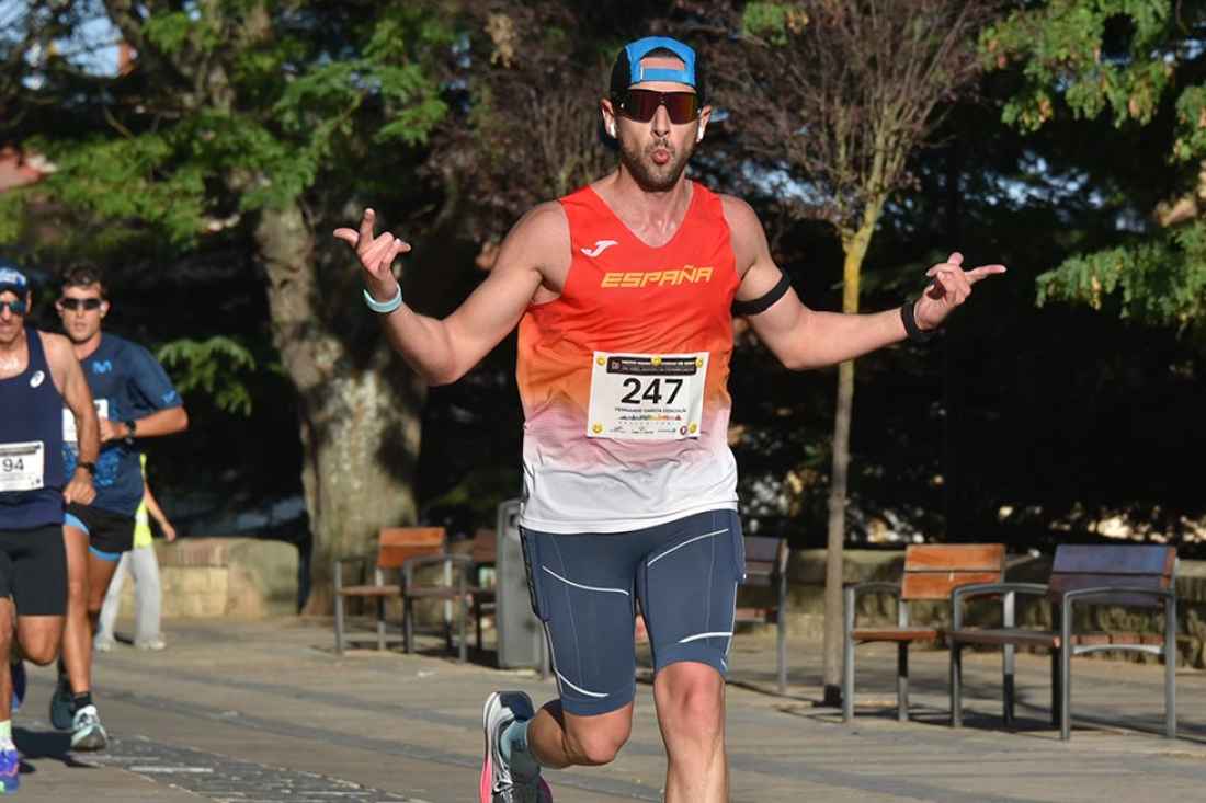 Los últimos metros de la media maratón de Soria 2026