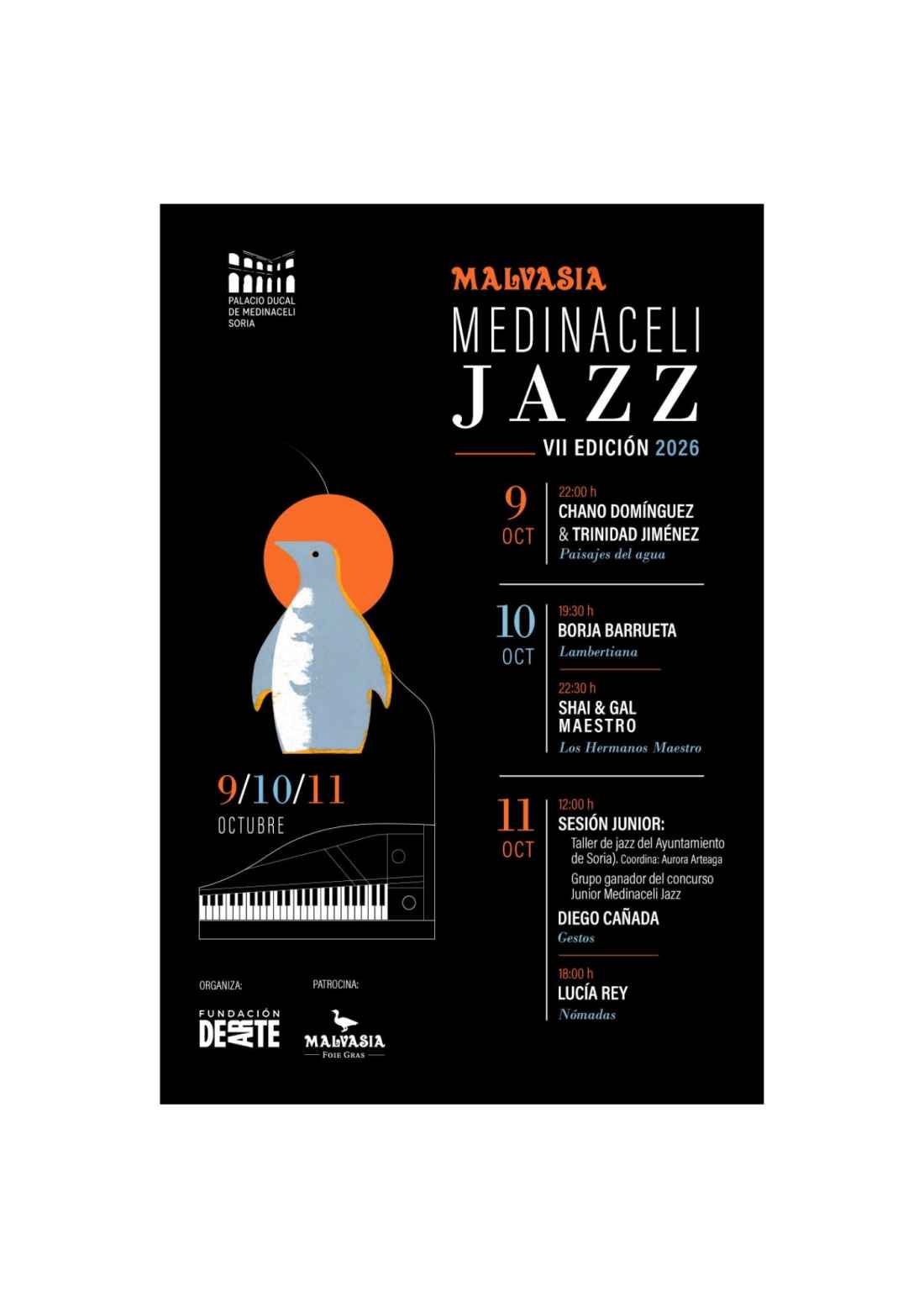 Medinaceli suena en octubre a jazz con séptimo festival