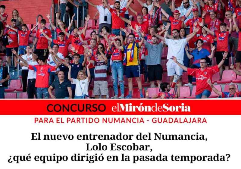 Gana dos entradas para ver el Numancia - Guadalajara
