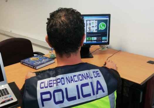 La Policía advierte de uso fraudulento de cuentas de WhatsApp