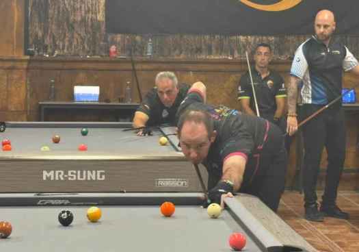 Iñaki Pardo abre en Valencia temporada de pool del CA Numancia