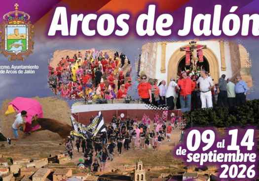 Arcos de Jalón publica su programa para fiestas del Cristo de la Buena Muerte