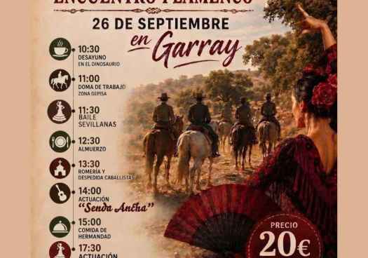 Garray organiza en septiembre su romería ecuestre y encuentro flamenco
