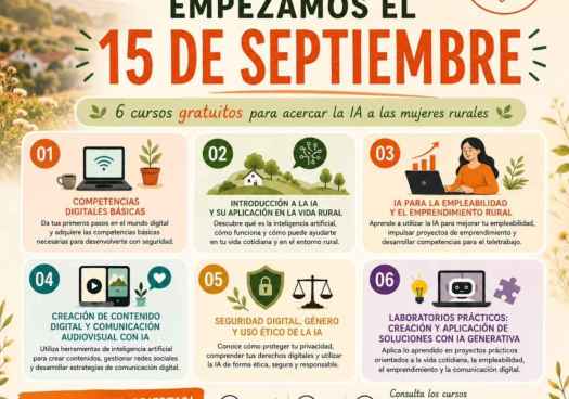 UNED forma a mujeres rurales frente a la Inteligencia Artificial Generativa