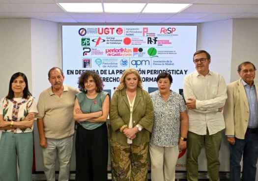 El Colegio de Periodistas de Castilla y León rubrica manifiesto en defensa de la profesión 