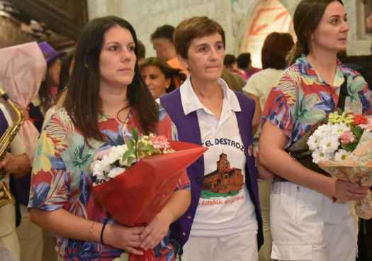 Salve a la Virgen del Rivero en las fiestas de San Esteban de Gormaz