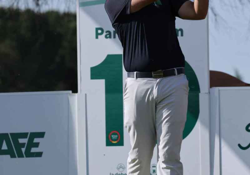 Un doble bogey en hoyo final aparta a Berná del top 5 en prueba del Circuito de Madrid 