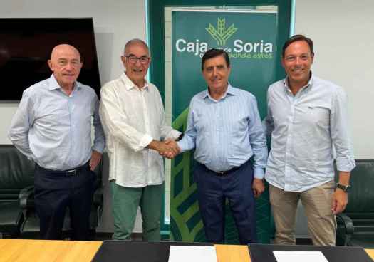Caja Rural de Soria y CD Calasanz renuevan compromiso con deporte base
