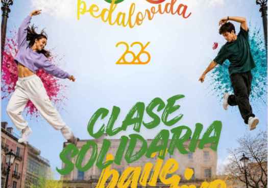 Pedalovida organiza clase solidaria de baile