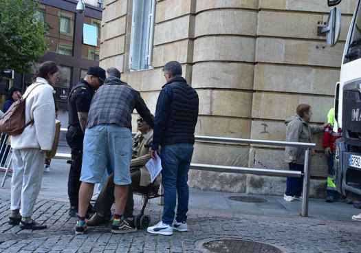 Una mujer mayor, atropellada en Soria, por un camión