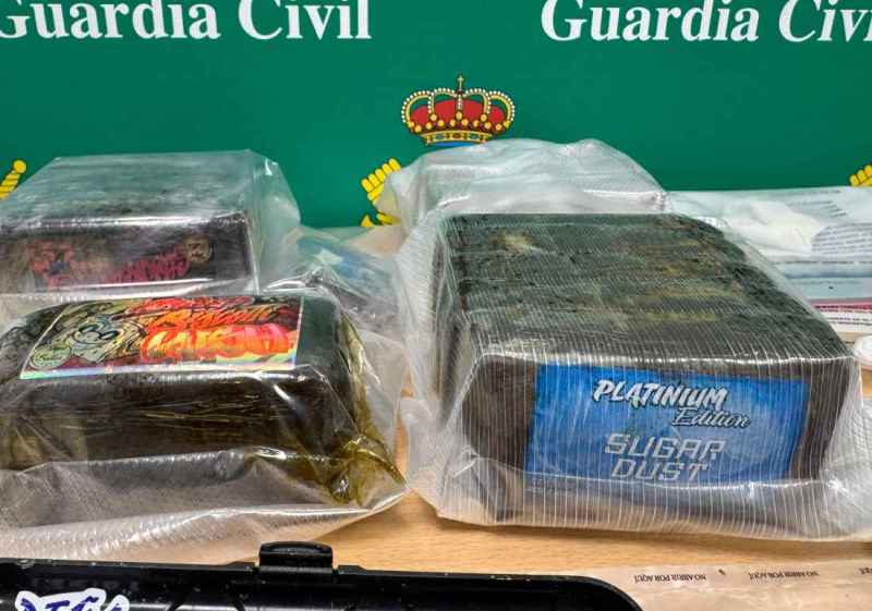 La Guardia Civil desmantela un punto de venta de drogas en Soria capital