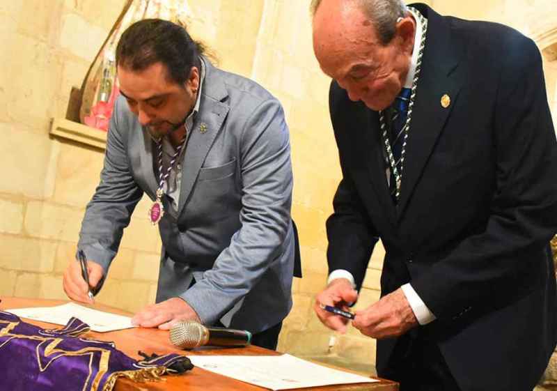 Las Siete Palabras de Soria confirma su hermanamiento con cofradía de Zaragoza
