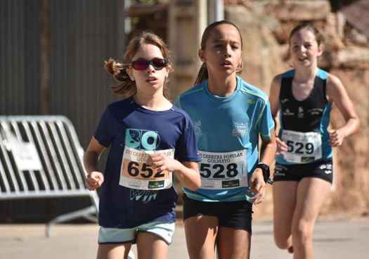 Los más pequeños, en la XVI carrera popular de Golmayo