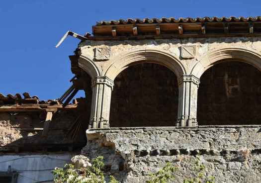 El palacio de los Hurtado de Mendoza, de Almazán, en peligro