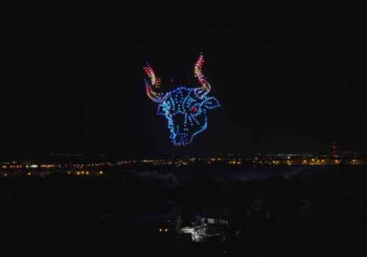 Un espectáculo de drones iluminará Medinaceli en Día de la Provincia de Soria 