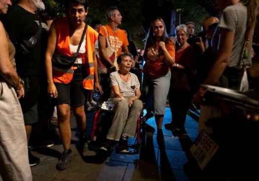 ¿Es legal acampar en un espacio público como protesta?