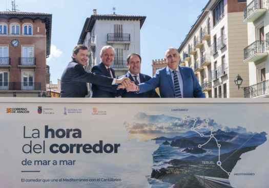 Mañueco reivindica conexión Soria-Castejón como "imprescindible" para vertebración de Soria