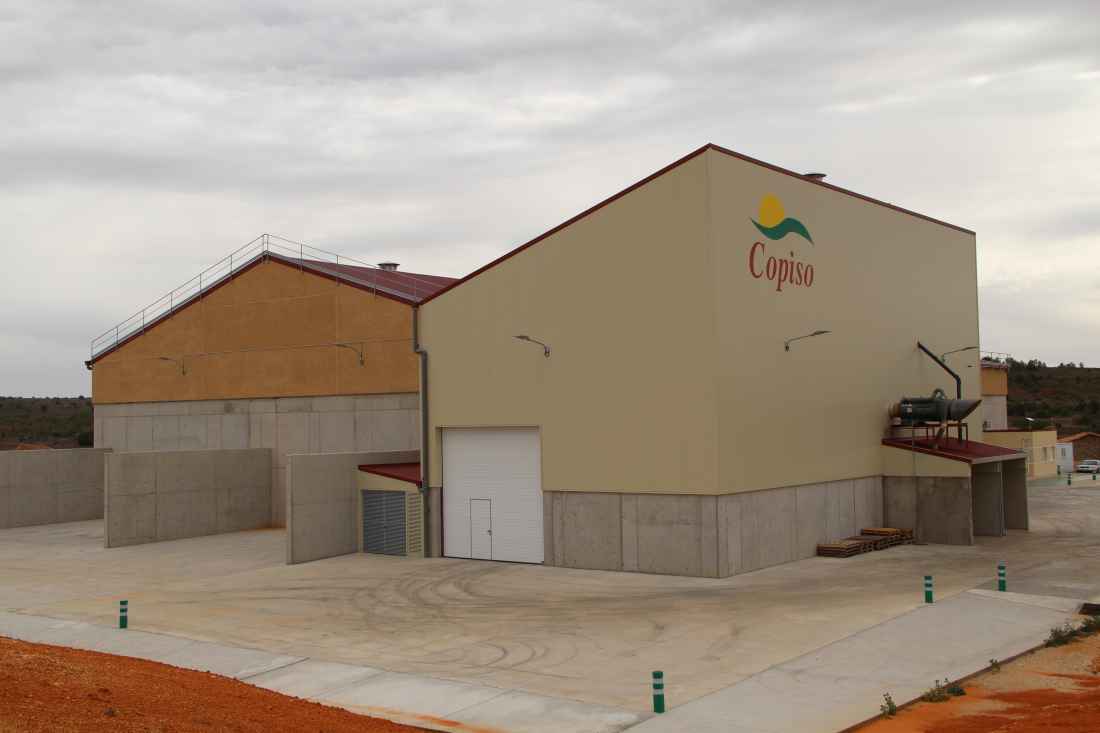 Copiso invierte 2,2 millones en su nuevo centro comarcal logístico de Rioseco 