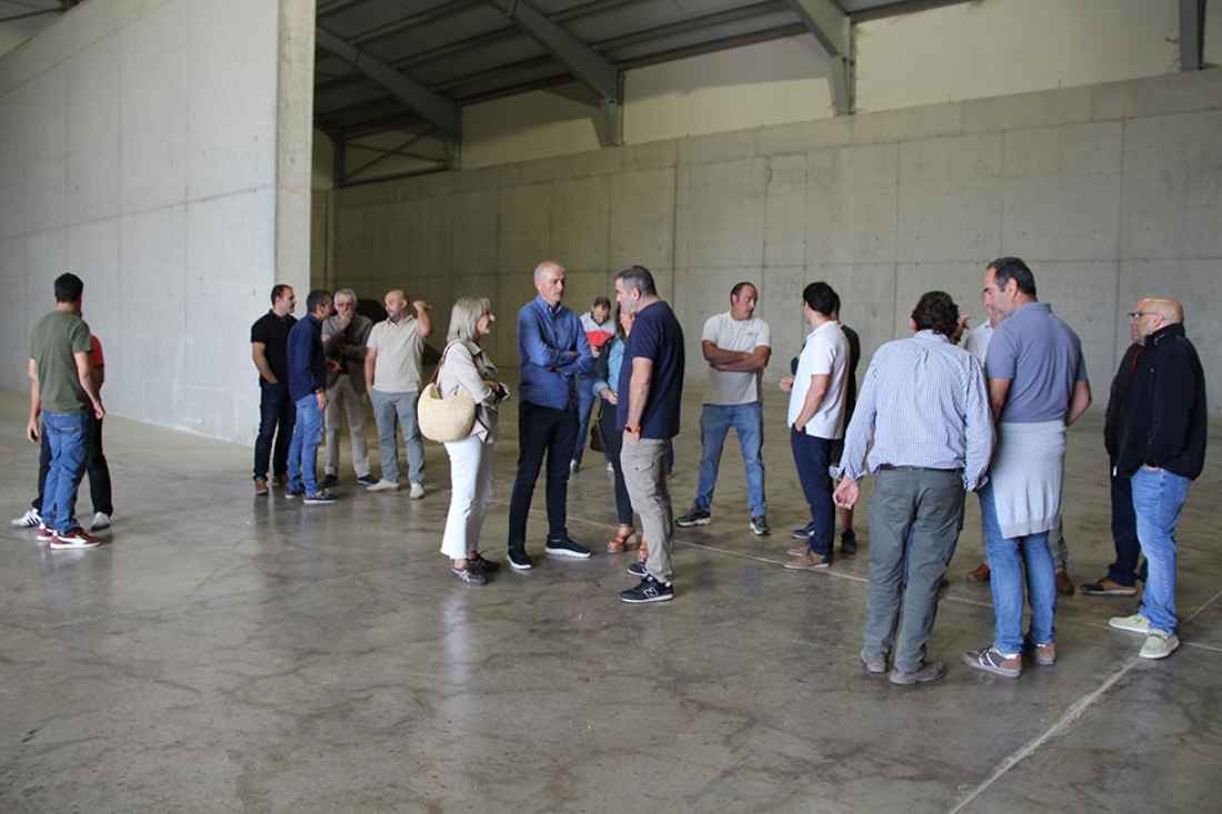 Copiso invierte 2,2 millones en su nuevo centro comarcal logístico de Rioseco 