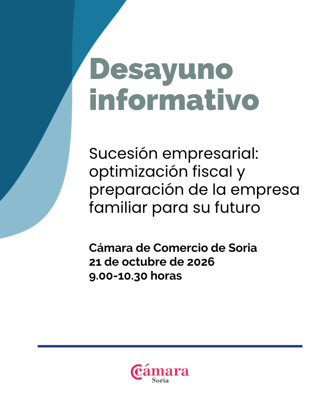 La Cámara facilita relevo generacional en empresas familiares con dos convocatorias
