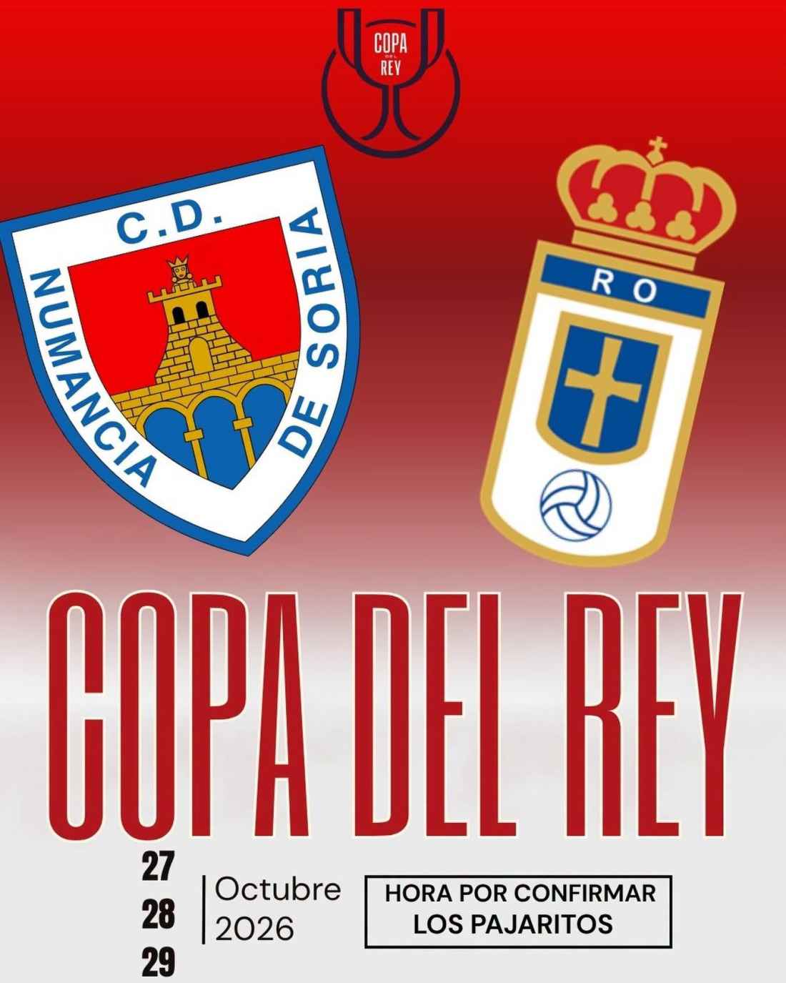 El Real Oviedo, rival del Numancia en la primera ronda de la Copa del Rey