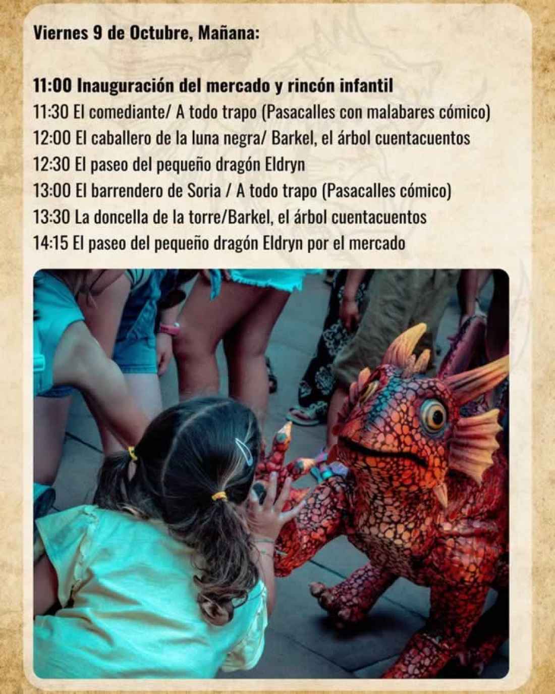 El Mercado Medieval regresa a Soria en el puente del Pilar