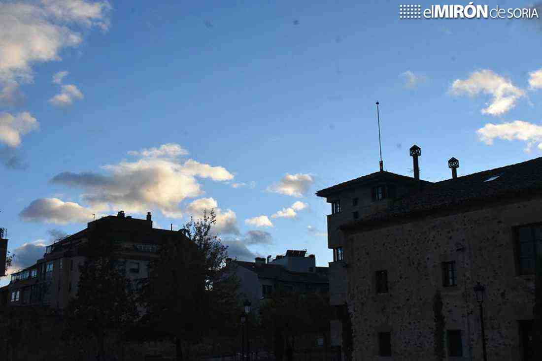 La Ibérica de Soria, en alerta amarilla por lluvías y viento