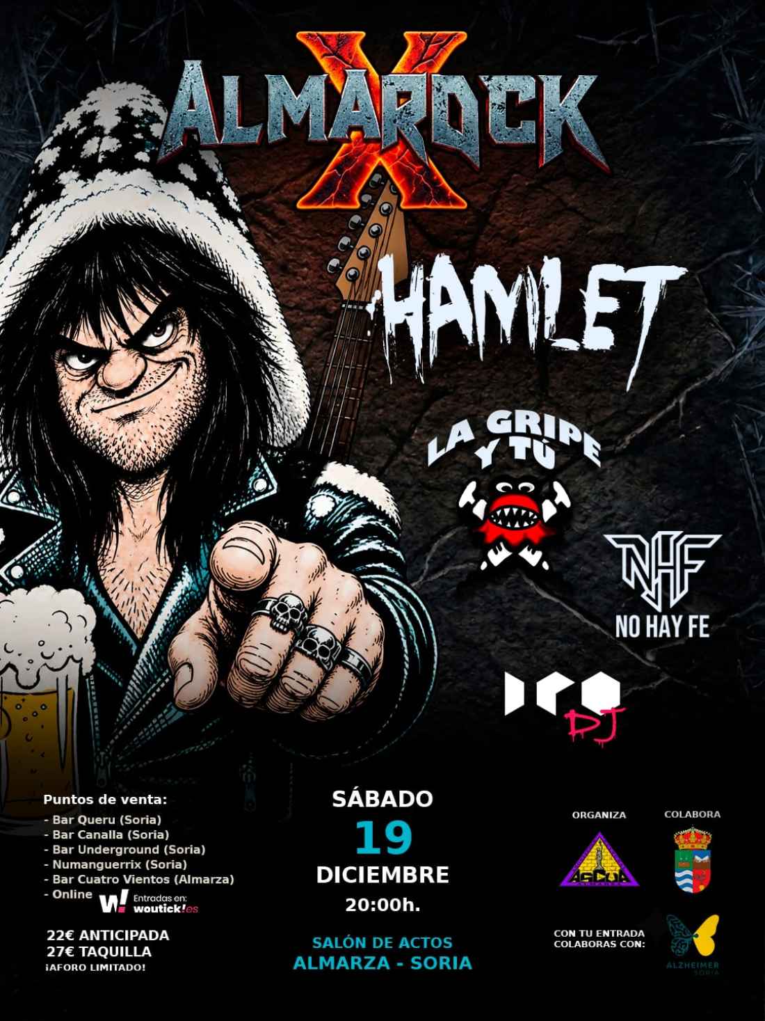 Almarock presenta el cartel de su décimo aniversario