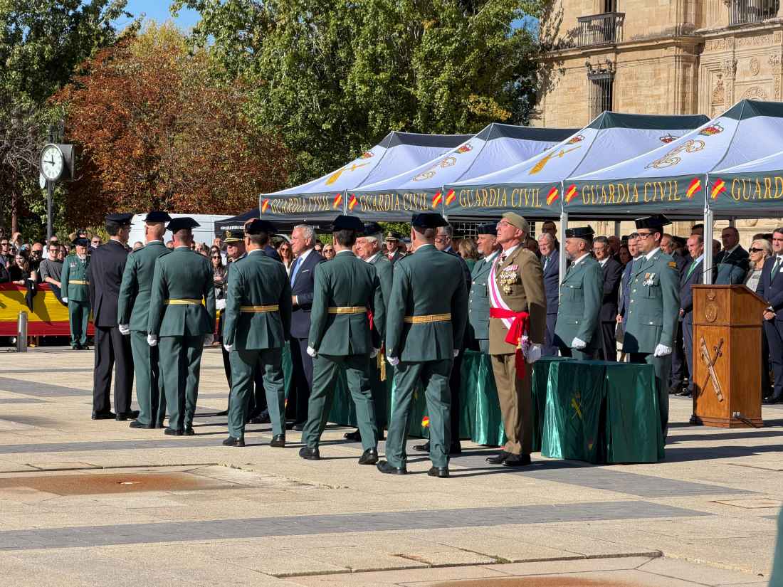 Sen reivindica honor, cercanía y servicio de Guardia Civil en Castilla y León