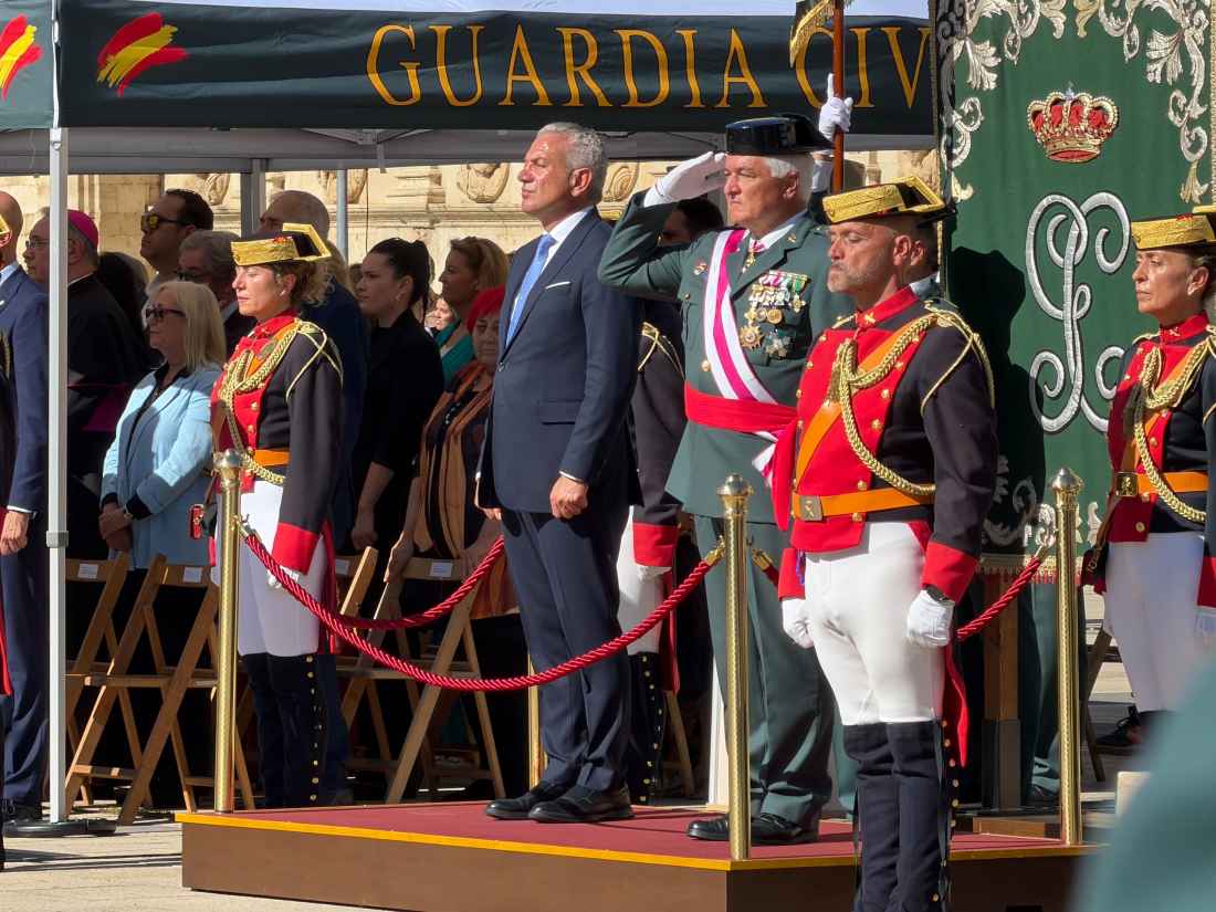 Sen reivindica honor, cercanía y servicio de Guardia Civil en Castilla y León