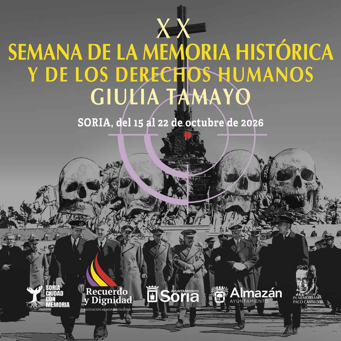 La Semana de la Memoria Histórica llega a su XX edición en Soria