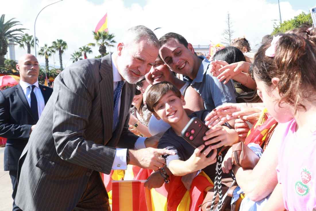 Felipe VI: "En Melilla empieza España y la Unión Europea"