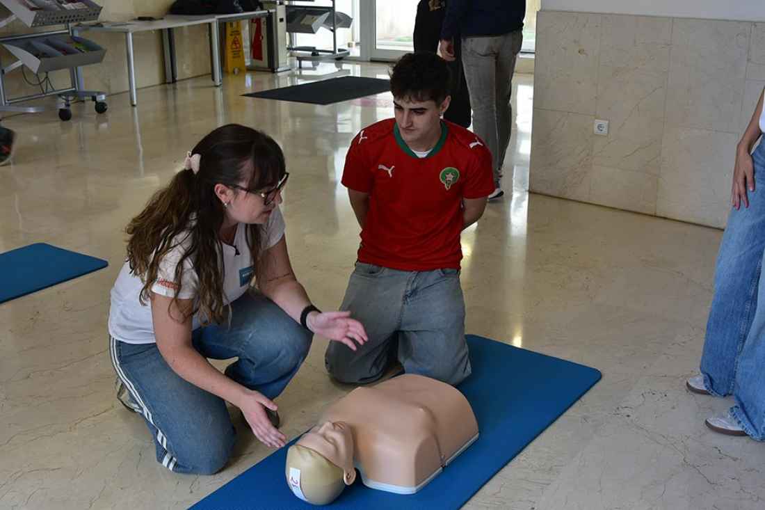 Jornada de concienciación en el Campus de Soria ante la parada cardíaca