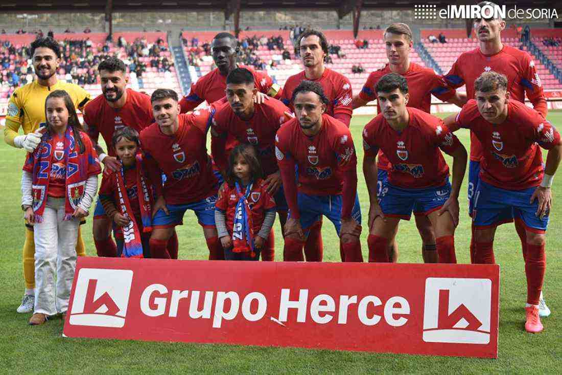 El Numancia, uno de los tres equipos de Segunda RFEF sin derrotas