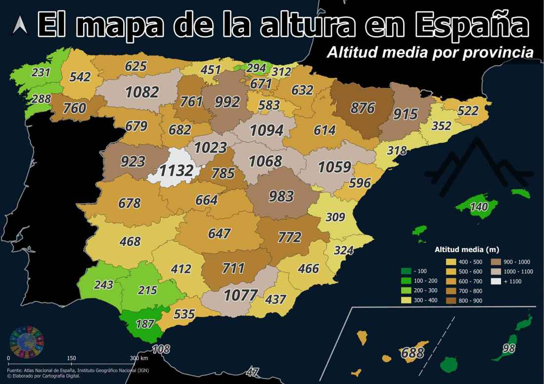Soria, entre las provincias y capitales con mayor altitud de España