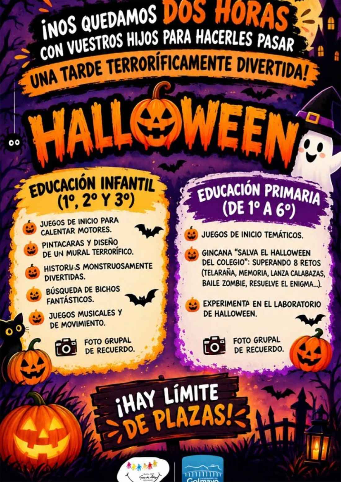 Golmayo publica programación para celebrar Halloween