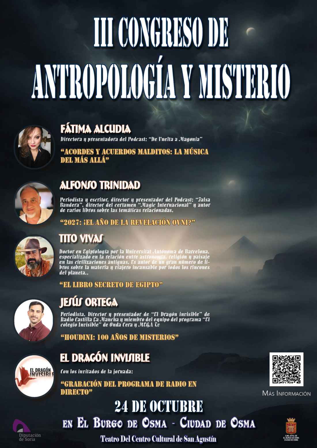 El Burgo de Osma acoge III Edición del Congreso de Antropología y Misterio